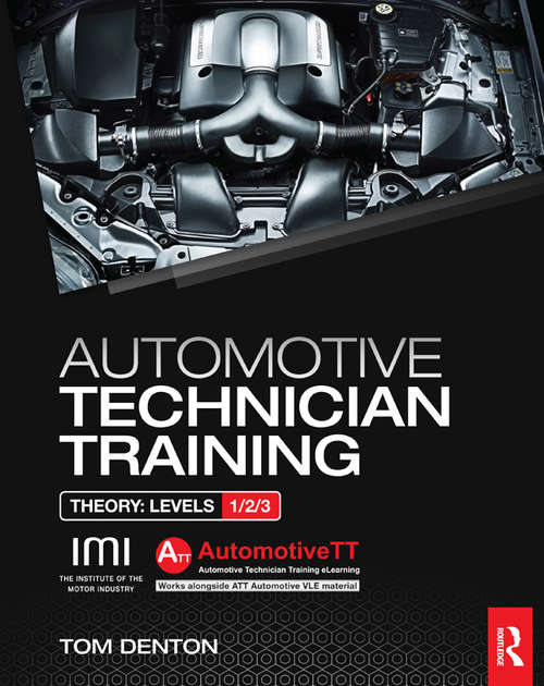 Book cover of Automotive Technician Training: Theory (Levels 1, 2, 3)