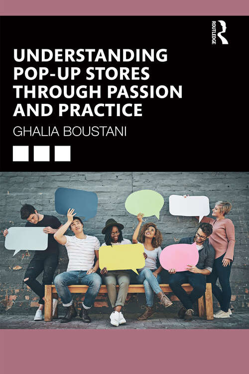 Book cover of Understanding Pop-Up Stores through Passion and Practice (1)