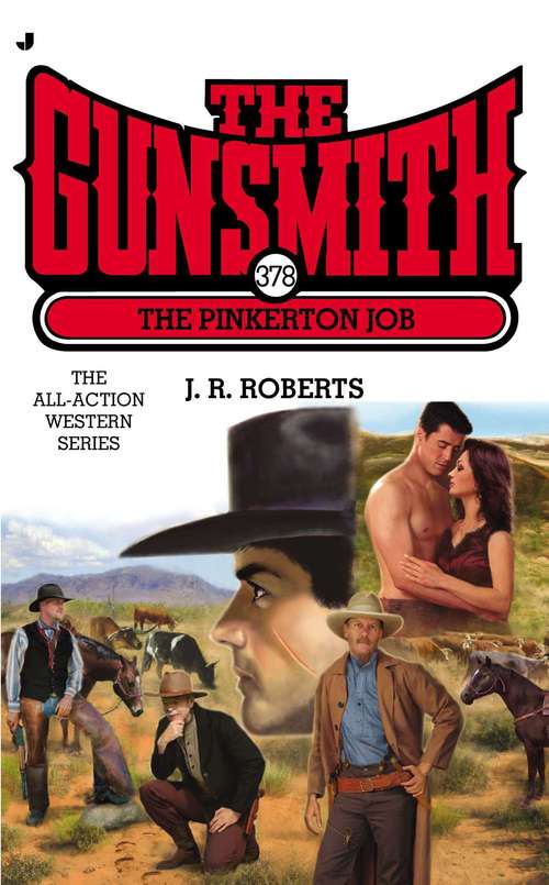 Book cover of The Pinkerton Job (Gunsmith #378)