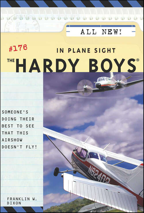 Book cover of In Plane Sight (The Hardy Boys #176)