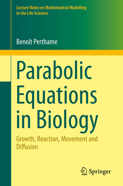 Book cover of Parabolic Equations in Biology