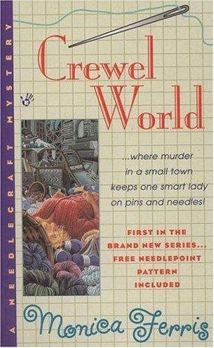 Book cover of Crewel World (Needlecraft Mysteries #1)
