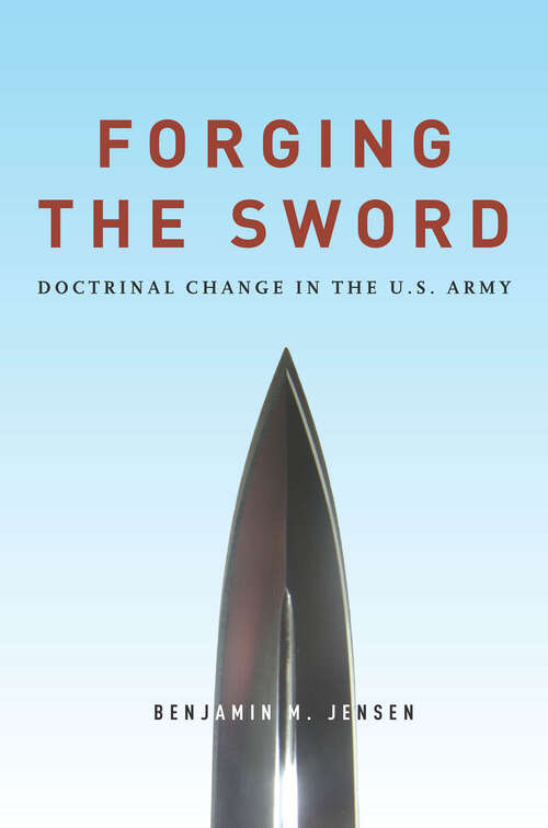 Book cover of Forging the Sword