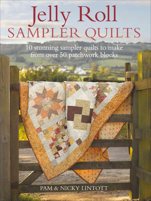 Book cover of Jelly Roll Sampler Quilts