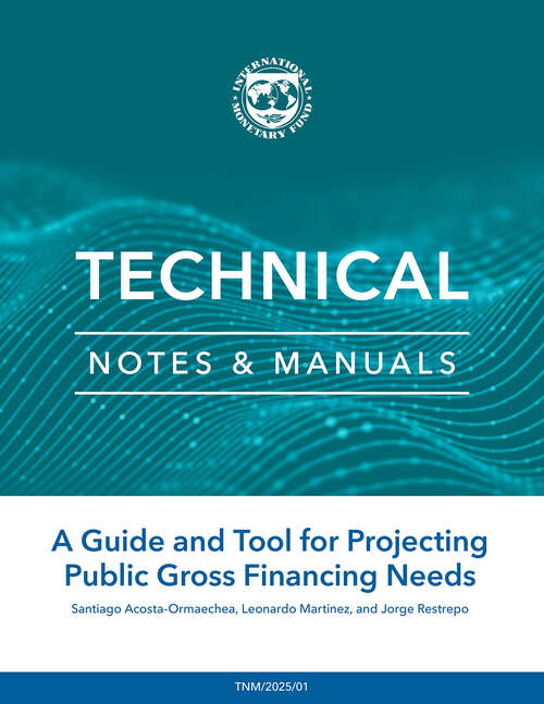 Book cover of A Guide and Tool for Projecting Public Gross Financing Needs