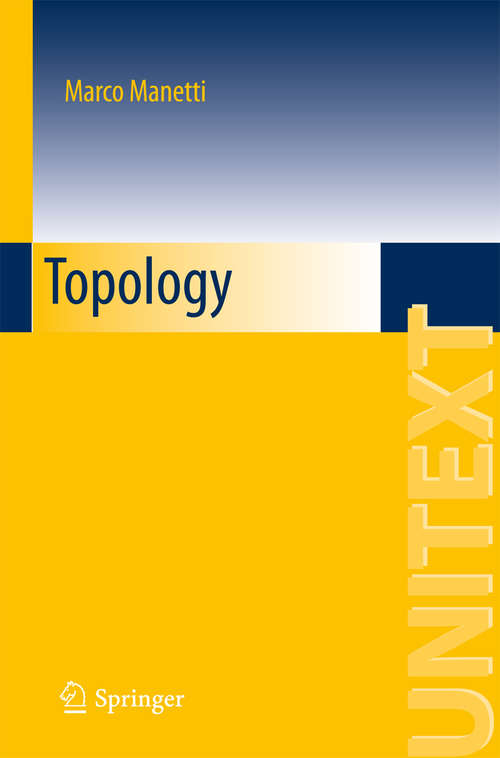 Book cover of Topology