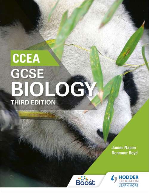 Book cover of CCEA GCSE Biology Third Edition