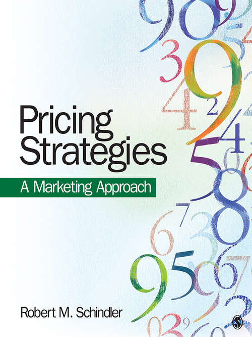 Book cover of Pricing Strategies: A Marketing Approach