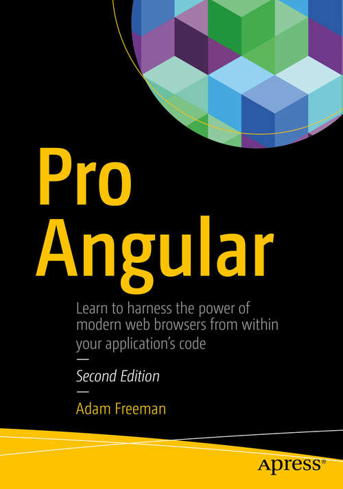 Book cover of Pro Angular