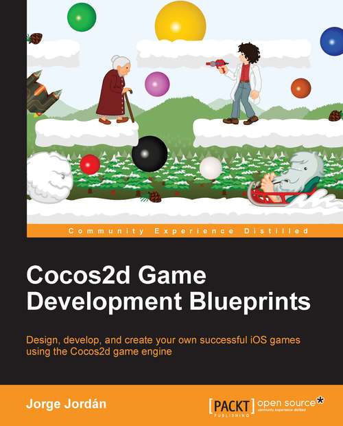 Book cover of Cocos2d Game Development Blueprints