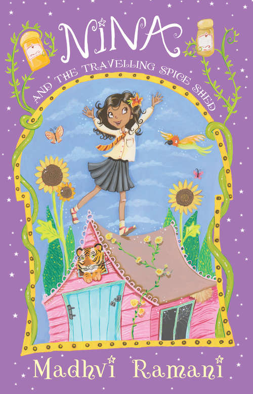 Book cover of Nina and the Travelling Spice Shed