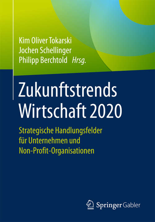 Book cover of Zukunftstrends Wirtschaft 2020