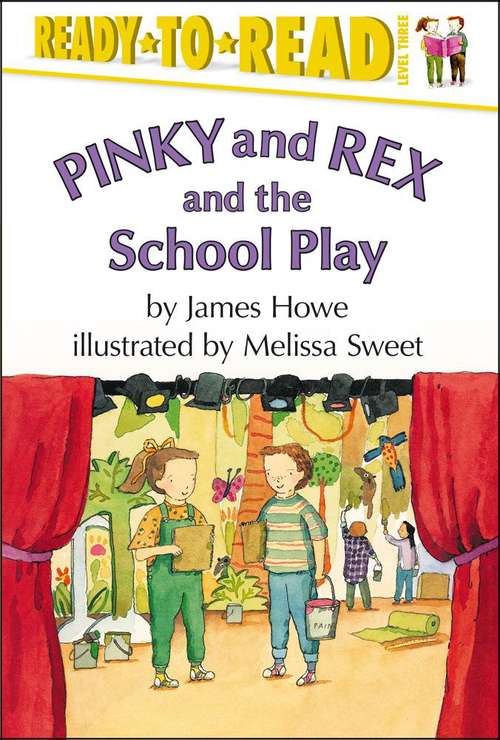 Book cover of Pinky and Rex and the School Play