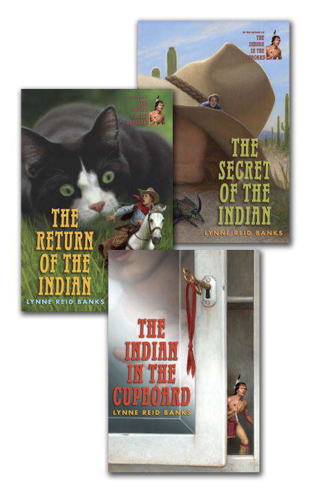 Book cover of The Indian in the Cupboard Series