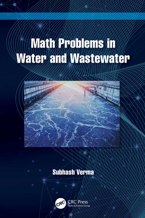 Book cover of Math Problems in Water and Wastewater