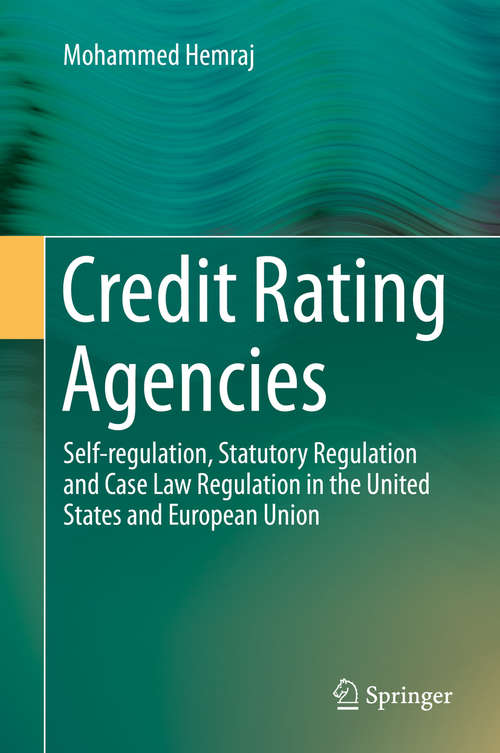 Book cover of Credit Rating Agencies