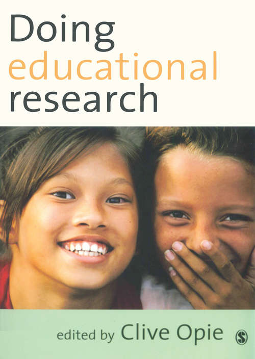 Book cover of Doing Educational Research