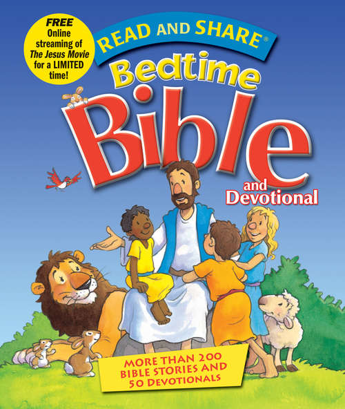 Book cover of Read and Share Bedtime Bible and Devotional