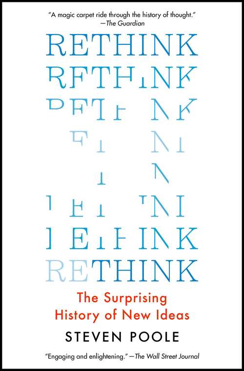 Book cover of Rethink: The Surprising History of New Ideas
