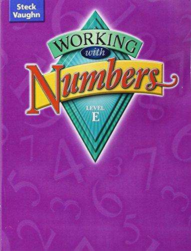 Book cover of Working With Numbers (Level E)