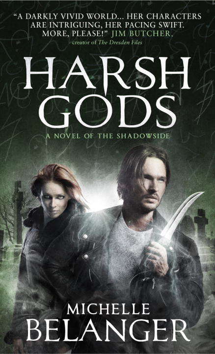 Book cover of Harsh Gods (Conspiracy of Angels #2)