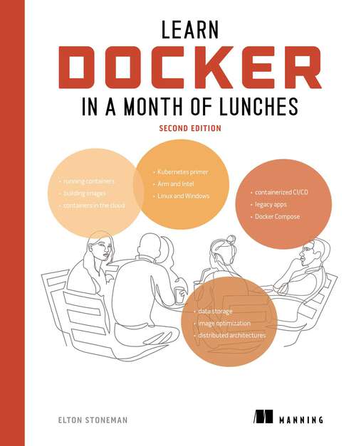 Book cover of Learn Docker in a Month of Lunches, Second Edition