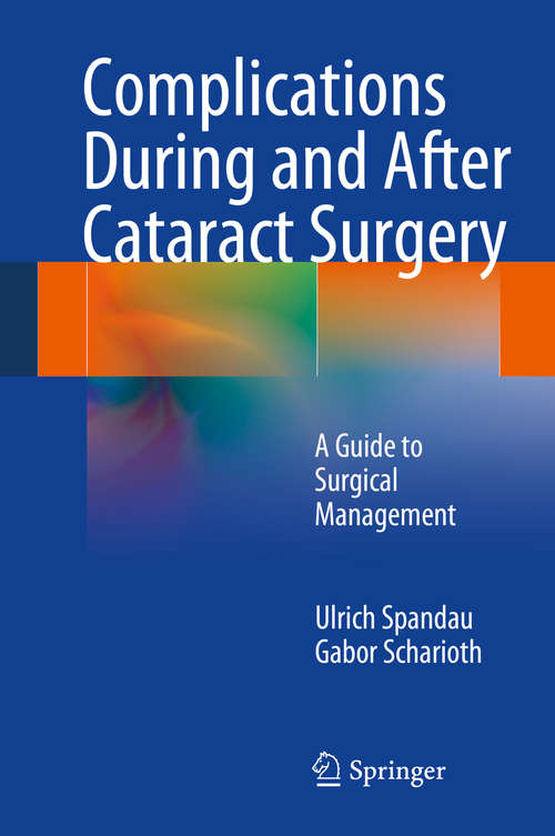 Book cover of Complications During and After Cataract Surgery