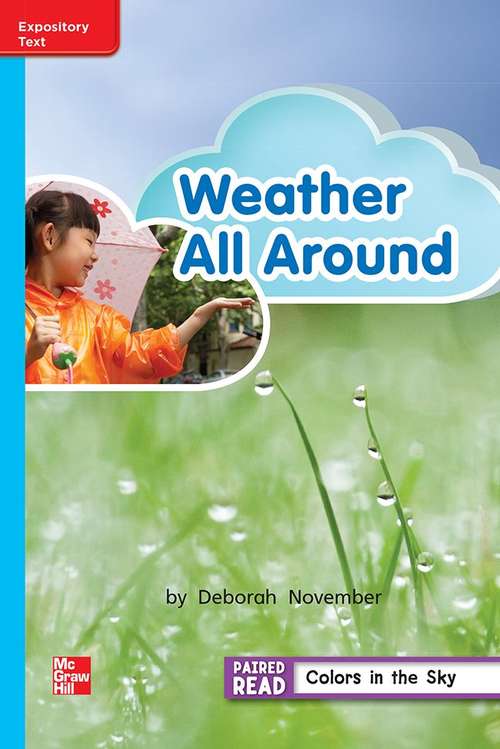 Book cover of Weather All Around [On Level, Grade 2]