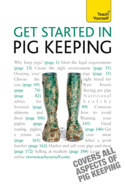 Book cover of Get Started In Pig Keeping: Teach Yourself