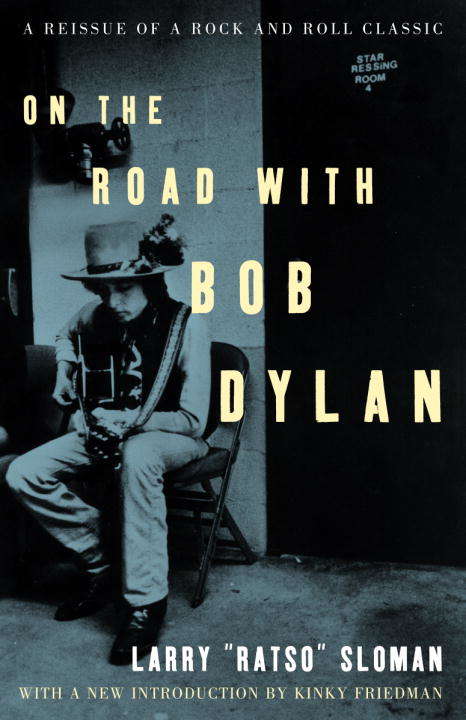 Book cover of On the Road with Bob Dylan