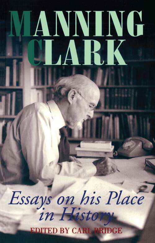 Book cover of Manning Clark
