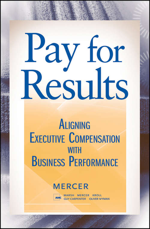 Book cover of Pay for Results