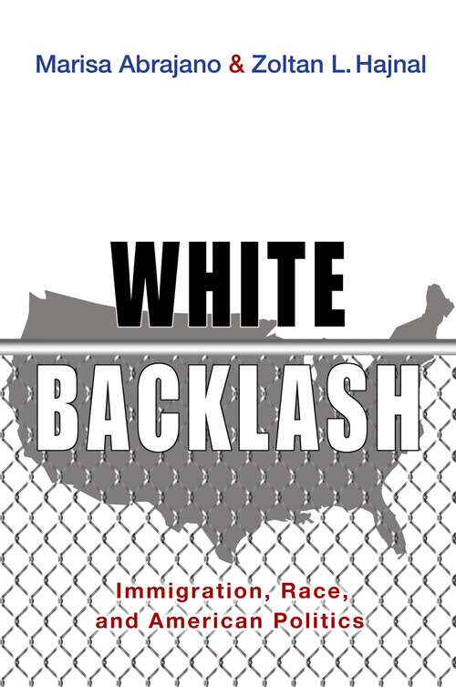 Book cover of White Backlash