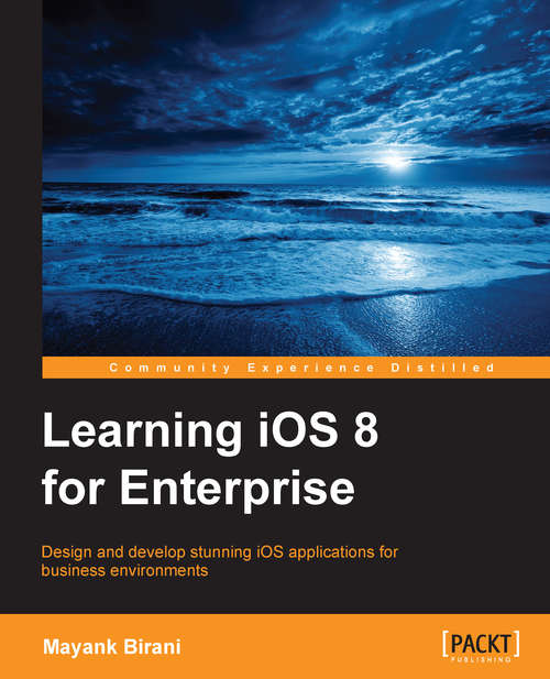 Book cover of Learning iOS 8 for Enterprise