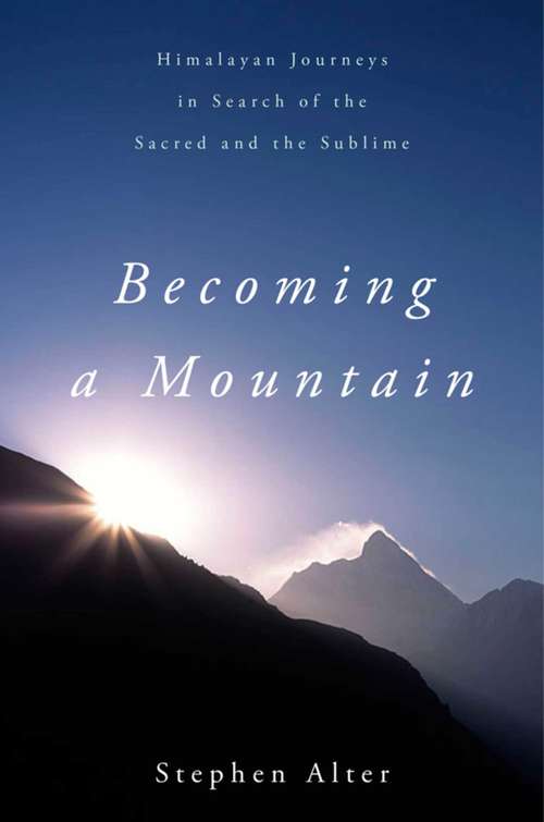 Book cover of Becoming a Mountain