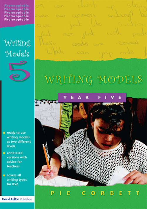 Book cover of Writing Models Year 5 (Writing Models Ser.)