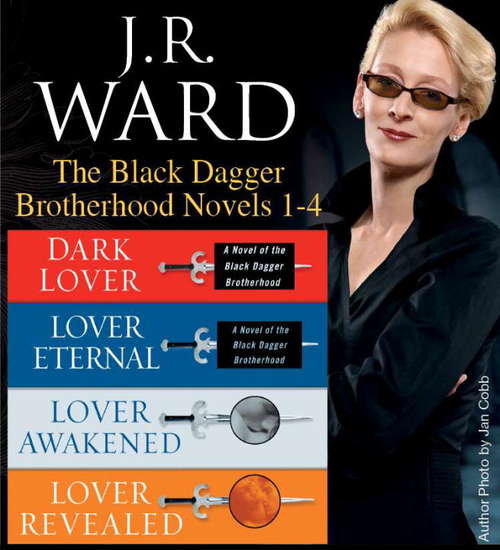 Book cover of J.R. Ward The Black Dagger Brotherhood Novels 1-4