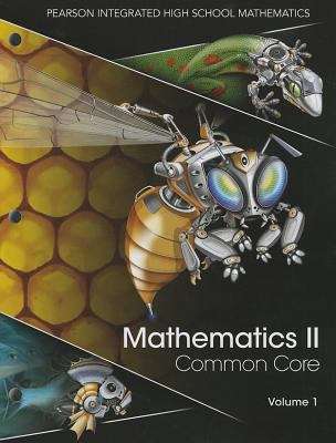 Book cover of Mathematics II, Common Core, Volume 1