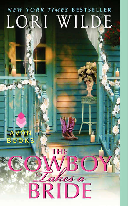 Book cover of The Cowboy Takes a Bride