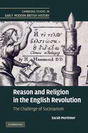 Book cover of Reason and Religion in the English Revolution