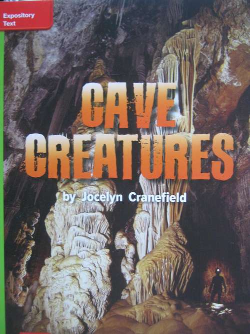 Book cover of Cave Creatures [Beyond Level, Grade 5]