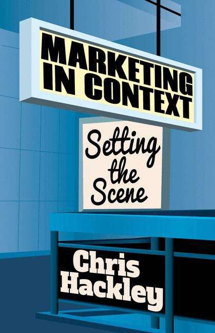 Book cover of Marketing In Context