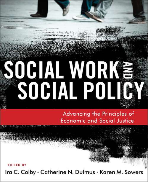 Book cover of Social Work and Social Policy