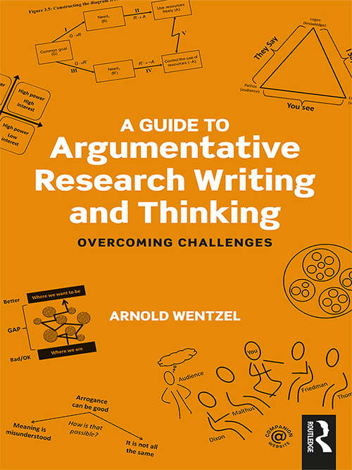 Book cover of A Guide to Argumentative Research Writing and Thinking: Overcoming Challenges