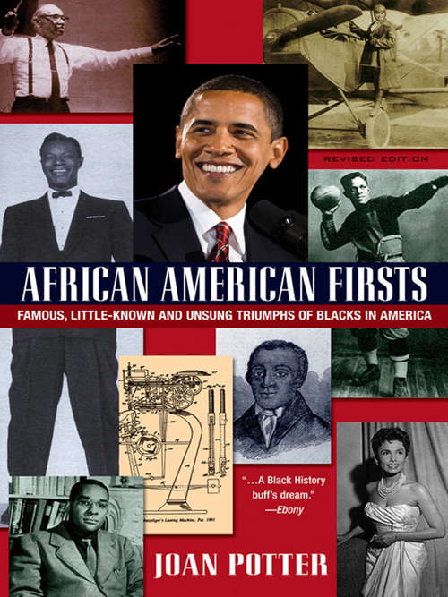 Book cover of African American Firsts