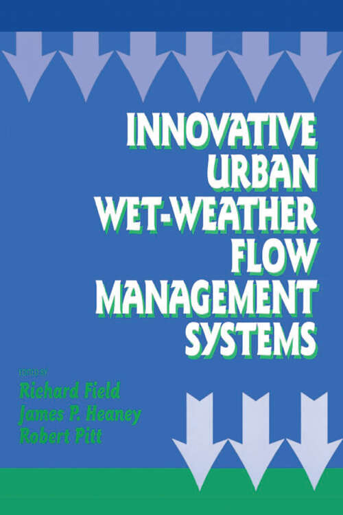Book cover of Innovative Urban Wet-Weather Flow Management Systems