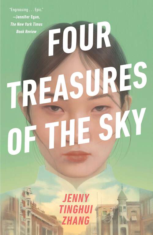 Book cover of Four Treasures of the Sky: A Novel