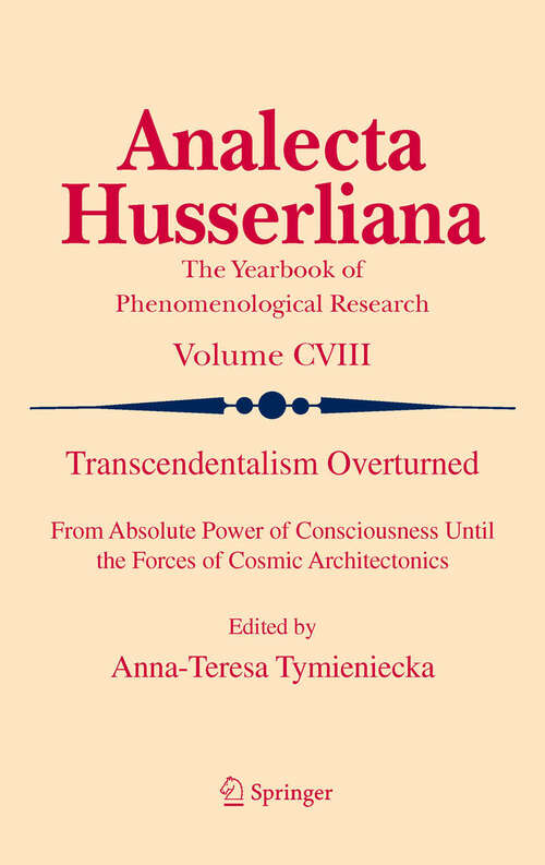 Book cover of Transcendentalism Overturned