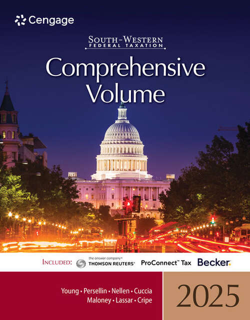Book cover of Southern-Western Federal Taxation: Comprehensive Volume, 2025 Edition