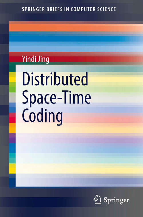 Book cover of Distributed Space-Time Coding